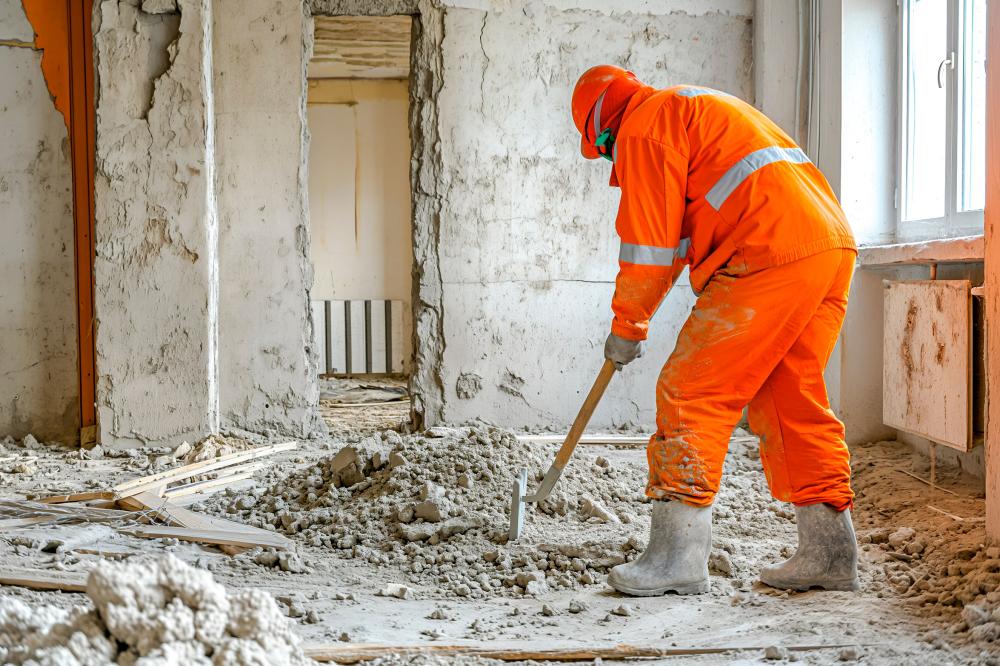 chantier nettoyage